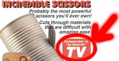 Item with 'Comparable to As Seen On TV' logo